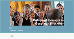 Desktop Screenshot of musikidomkyrkan.se